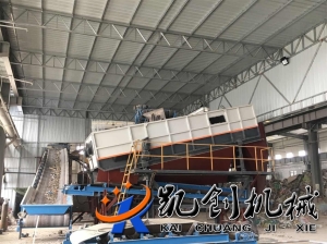 生活垃圾分揀現(xiàn)場